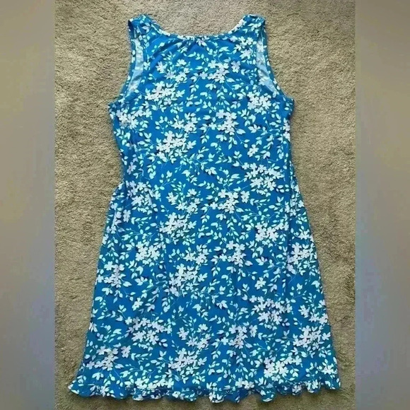 Draper James Floral Ruffled Lounge Dress Size S/M - Picture 5 of 7